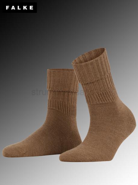 STRIGGINGS RIB Falke Damensocken - 5410 nutmeg mel.