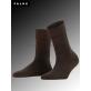 STRIGGINGS RIB Falke Damensocken - 5450 dark brown mel.