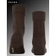 STRIGGINGS RIB Damensocken von Falke - 5450 dark brown mel.