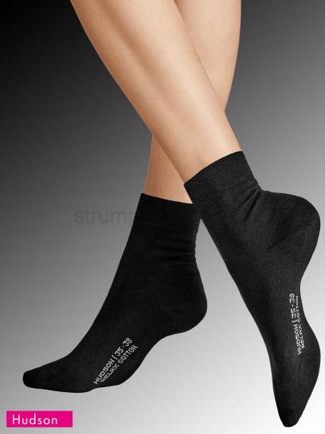 RELAX COTTON Hudson Damensocken - 005 schwarz