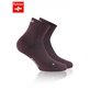 DYNAMIC MERINO QUARTER Rohner Trekking-Socken - 011 bordeaux