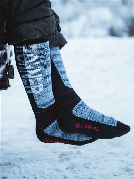 DOWNHILL JET Rohner Socke - 010 marine