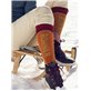 COPPER JET Rohner Wintersocke - 561 rot