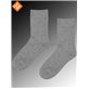 CLASSIC BAUMWOLLE Damensocken von Nur Die - 354 hellgraumel.
