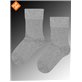 BIO-BAUMWOLLE Nur Die Damen-Socken - 354 hellgraumel.