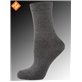OHNE GUMMI Nur Die Socke für Damen - 346 mittelgrau-mel.