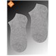SNEAKER BAUMWOLLE Nur Die Sneakersocken für Damen - 354 hellgrau-mel.