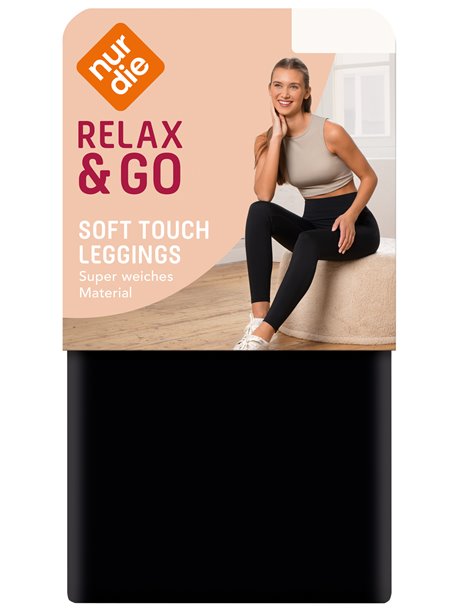 SOFT TOUCH LEGGINGS von NUR DIE - schwarz