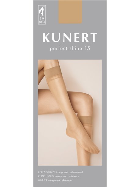 PERFECT SHINE 15 - Feine Kniestrümpfe von Kunert