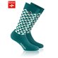 TRIANGLE JUNIOR Rohner Kindersocken zum Skifahren - 400 petrol