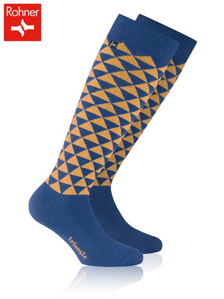 TRIANGLE Skisocken von Rohner - 090 royalblau