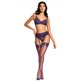 SUSPENDER violetter Strapshalter von Gio - lavish lavender