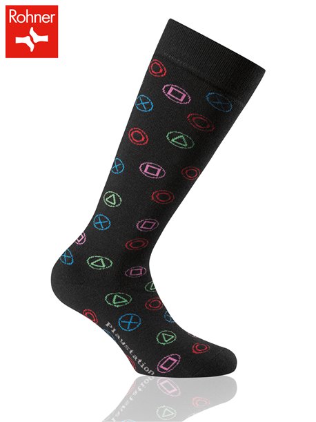 PLAYSTATION Rohner Wintersocken - 009 schwarz