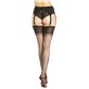 UNION SEAM Gio RHT Nylons mit aufgenähter Naht - schwarz