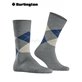 KING Burlington Socken für Herren - 3393 light grey mel.
