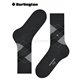 KING Burlington Herren-Socken - 3985 new grey