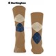 KING Burlington Herrensocken - 5158 nougat