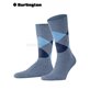 KING Burlington Herrensocke - 6664 turquoise