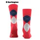 KING Burlington Herrensocken - 8074 red pepper