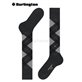 KING Burlington Herren-Kniesocken - 3985 new grey
