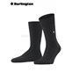 DOVER Herrensocken von Burlington - 3180 asphalt mel.