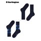 EVERYDAY ARGYLE MIX Burlington Herren-Socken - 6121 marine