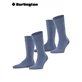 EVERYDAY UNI Burlington Herrensocke - 6660 light denim