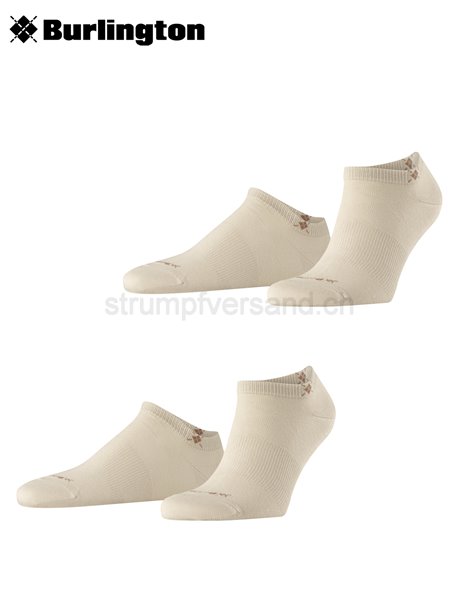 EVERYDAY Burlington Sneaker-Socken für Herren - 4024 sandstone