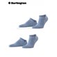 EVERYDAY Burlington Sneaker-Socken für Herren - 6662 light jeans