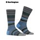 STRIPE Burlington Socken für Herren - 3000 schwarz