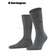 LEEDS Herrensocken von Burlington - 3070 dark grey mel.