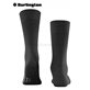 LEEDS Burlington Herrensocken - 3180 asphalt mel.