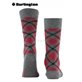 TARTAN Burlington Socken für Herren - 3975 carbon mel.