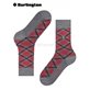 TARTAN Herrensocken von Burlington - 3975 carbon mel.