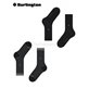 EVERYDAY STRIPE MIX Burlington Herren-Socken - 3000 schwarz