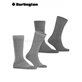 EVERYDAY STRIPE MIX Burlington Socken für Herren - 3390 light grey mel.