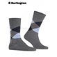 MANCHESTER Burlington Herren-Socken - 3615 concrete mel.