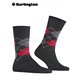 MANCHESTER Burlington Herren-Socken - 3096 anthracite mel.