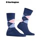 MANCHESTER Burlington Herren-Socken - 6583 night blue