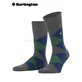 CLYDE Burlington Socken - 3975 carbon mel.