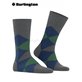 CLYDE Burlington Herren-Socken - 3975 carbon mel.
