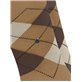 EVERYDAY ARGYLE Burlington Socken - 5152 brown sugar