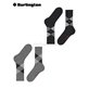 EVERYDAY ARGYLE Herrensocken von Burlington - 3390 light grey mel.