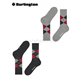 EVERYDAY ARGYLE Herrensocken von Burlington - 3986 oil mel.