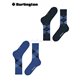 EVERYDAY ARGYLE Herrensocken von Burlington - 6046 deep blue