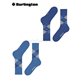 EVERYDAY ARGYLE Herrensocken von Burlington - 6337 cornflower blue