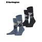 EVERYDAY ARGYLE Burlington Socken - 6797 denim mel.