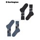 EVERYDAY ARGYLE Herrensocken von Burlington - 6797 denim mel.