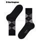 EDINBURGH Burlington Herren-Socken - 3000 schwarz