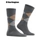 EDINBURGH Burlington Socken für Herren - 3070 dark grey mel.
